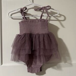 Angel Dear tutu tank onesie romper